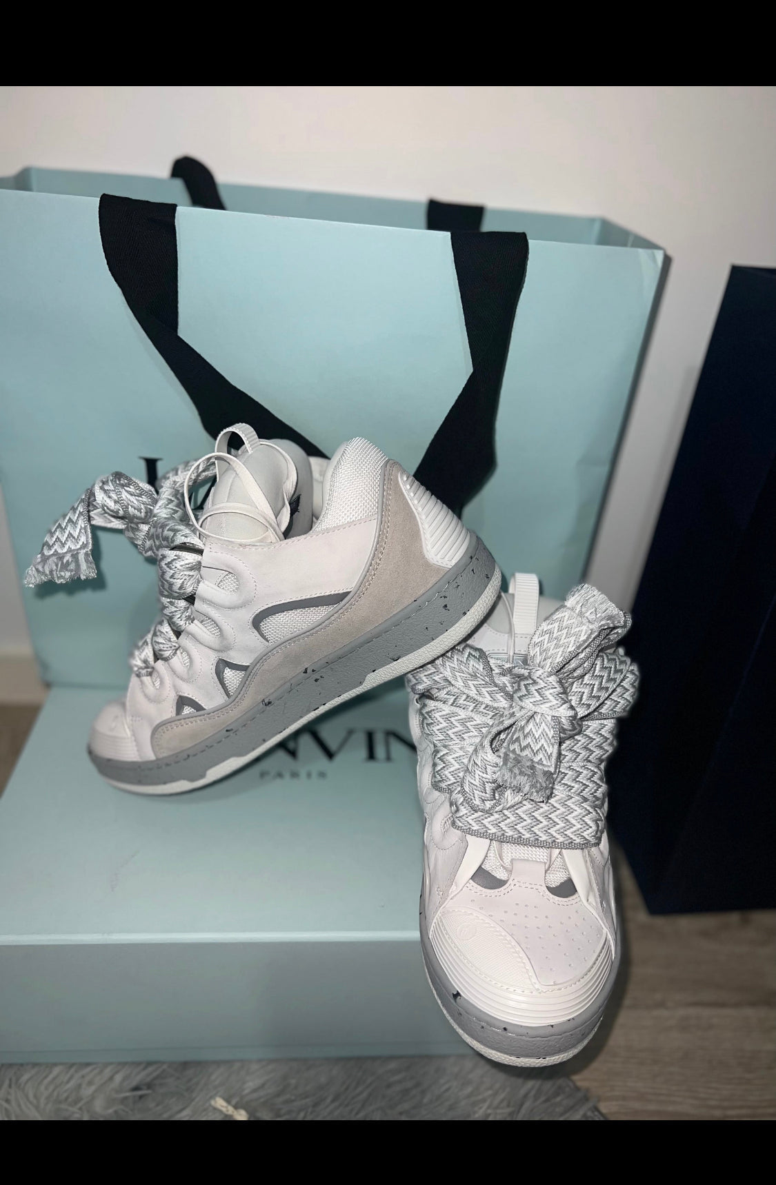 Sneakers Lanvin Grey  facture