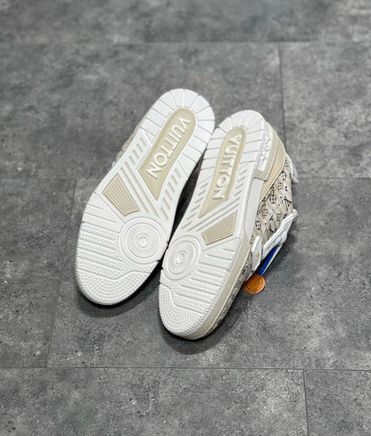 Sneakers Lv Trainers gris facture