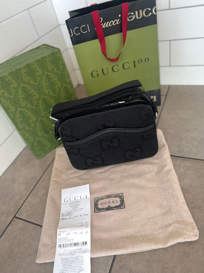 Sacoche Gg jumbo noir facture