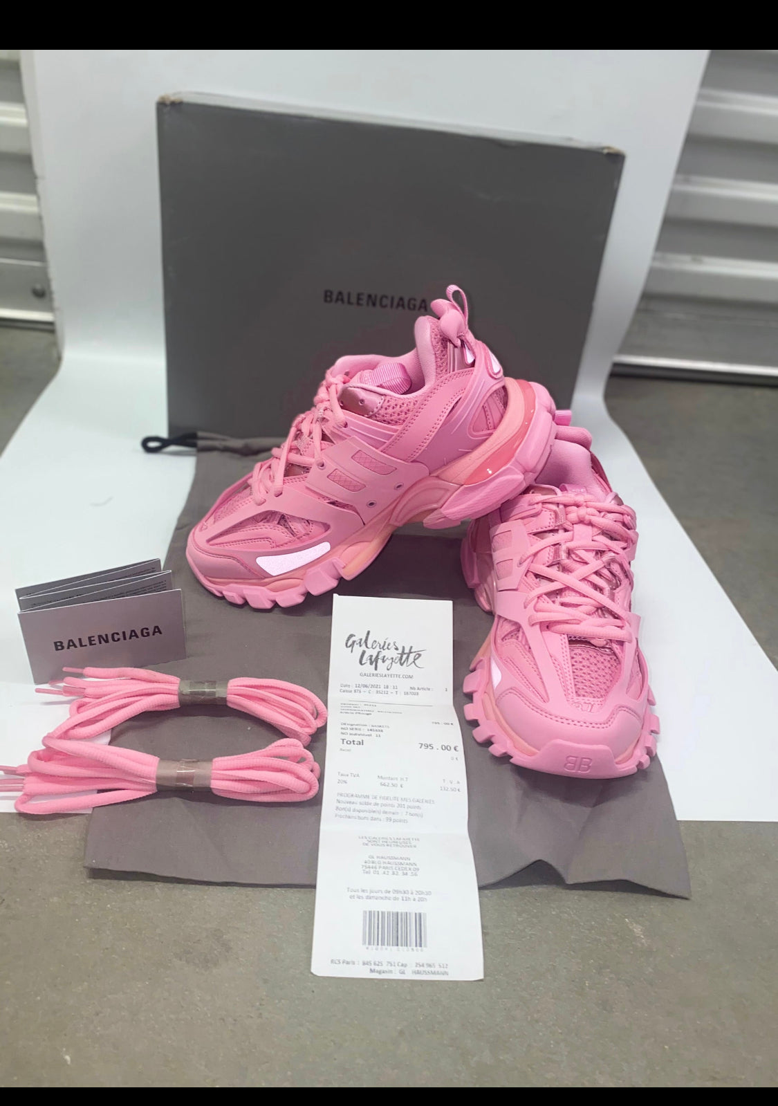 Blncg track pink facture