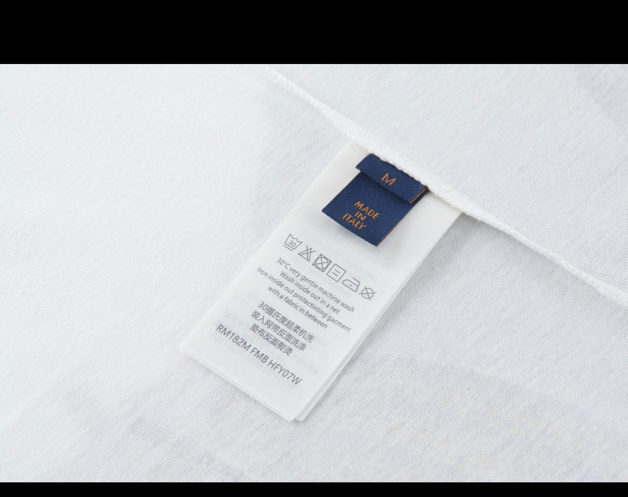 T shirt Lv blanc