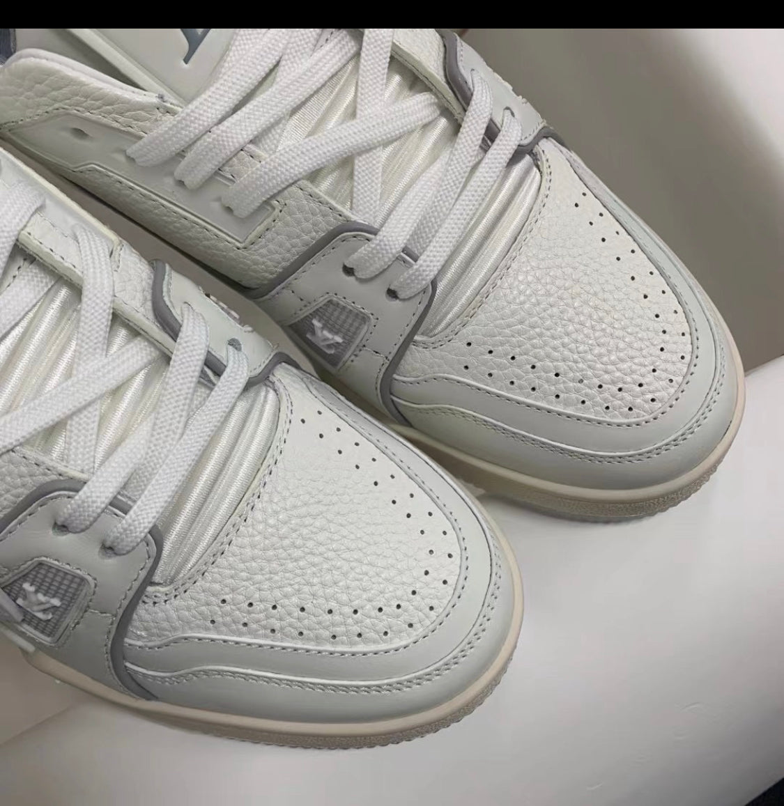 Sneakers Lv trainers monochrome facture