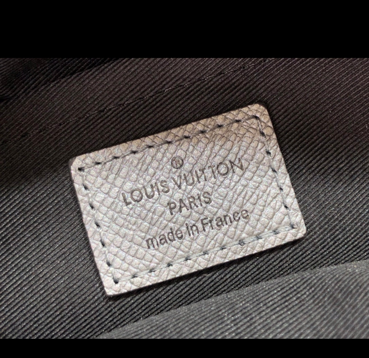 Sac Lv outdoor gris taigarama facture