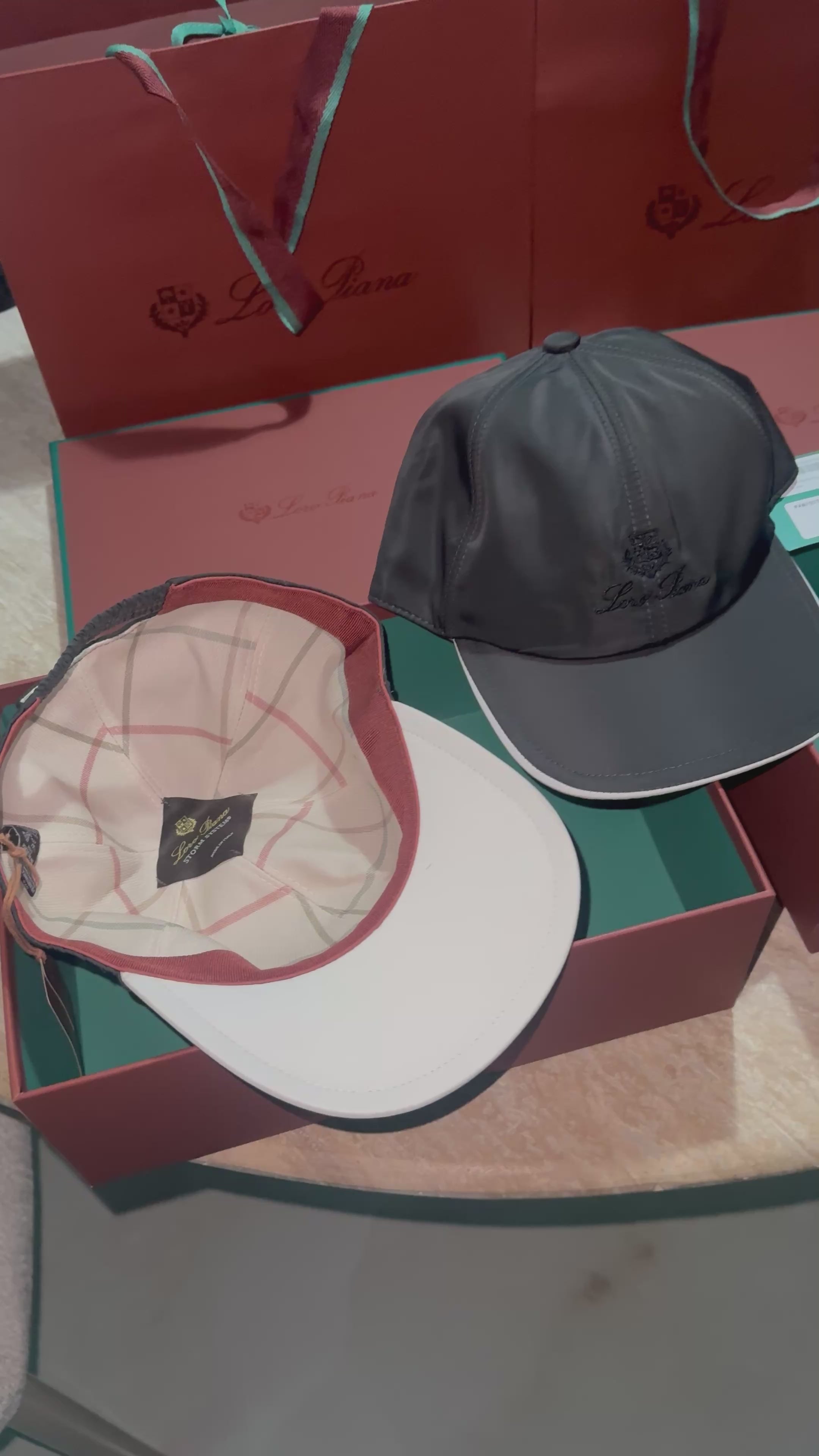 Casquette Loro P micro fibre noir 10/10